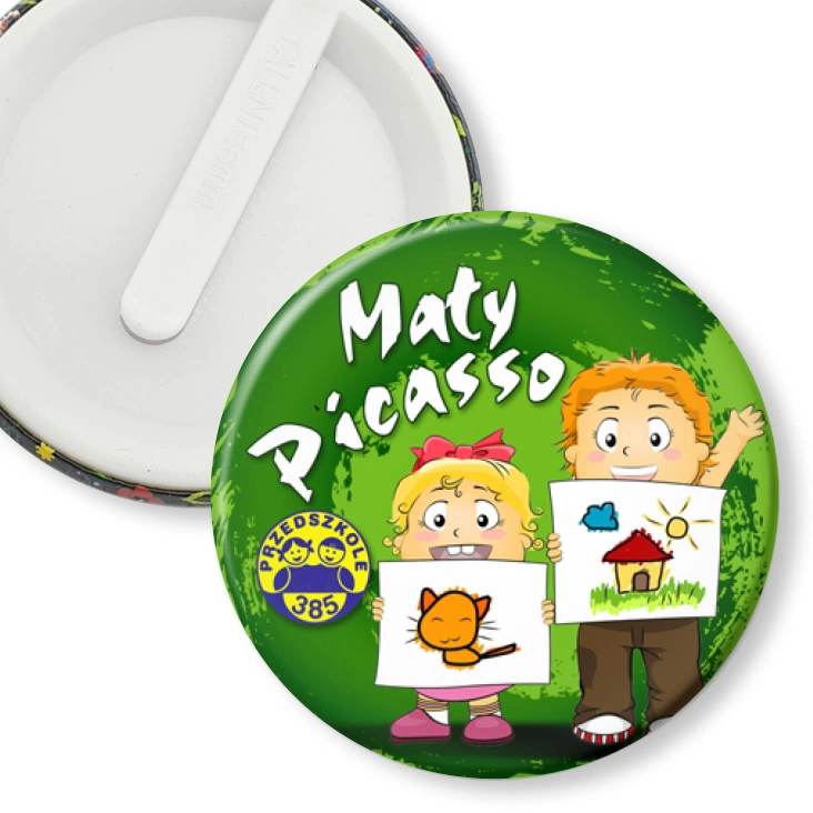 przypinka klips Mały Picasso