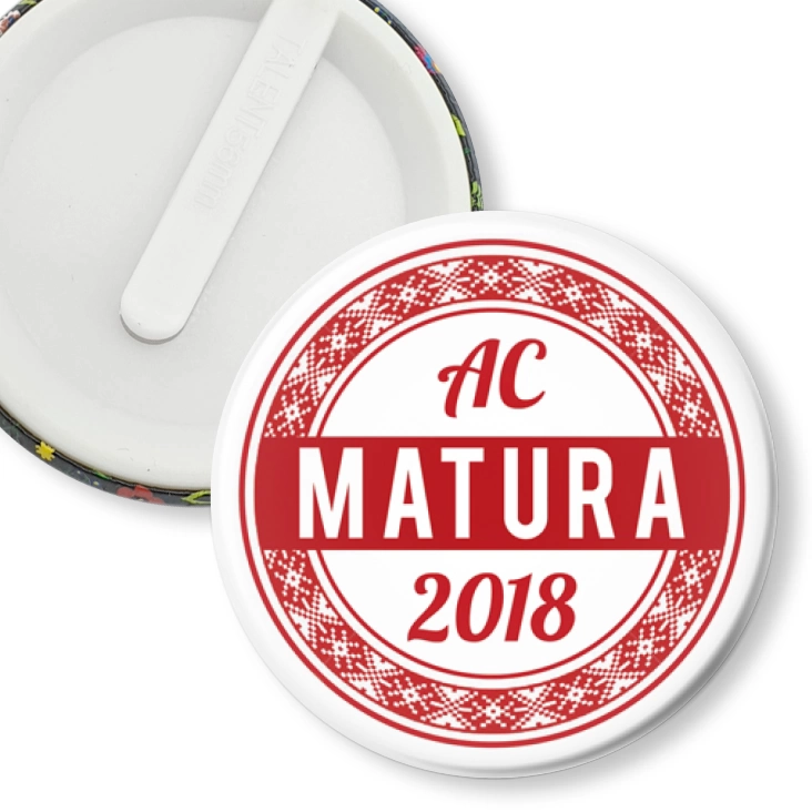 przypinka klips Matura 2018