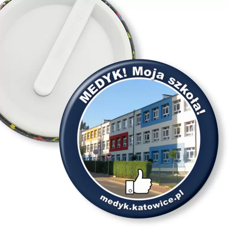 przypinka klips Medyk! Moja szkoła