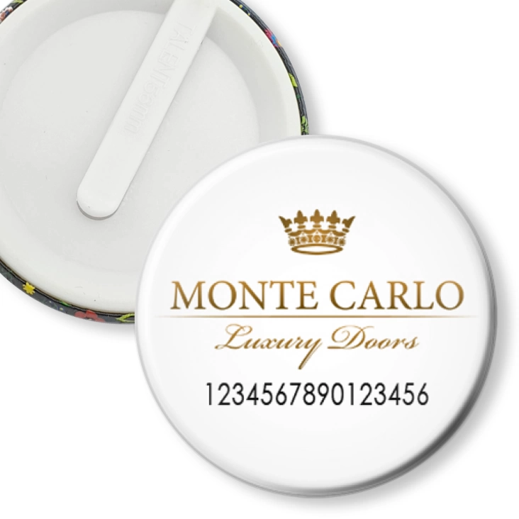 przypinka klips Monte Carlo
