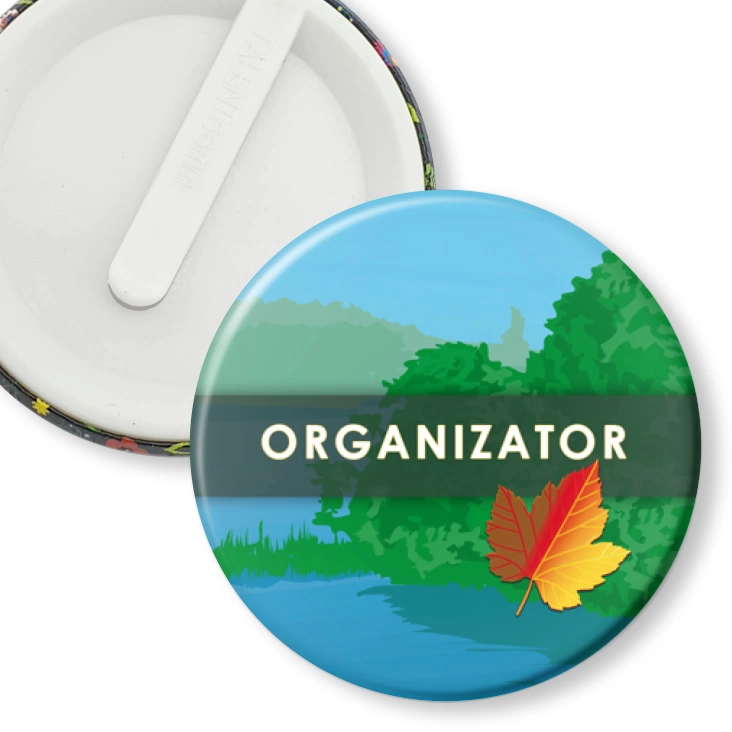 przypinka klips Organizator