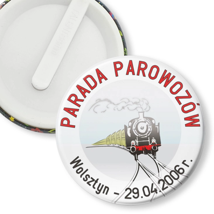 przypinka klips Parada Parowozów - Wolsztyn 2006