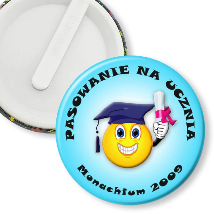 przypinka klips Pasowanie na ucznia