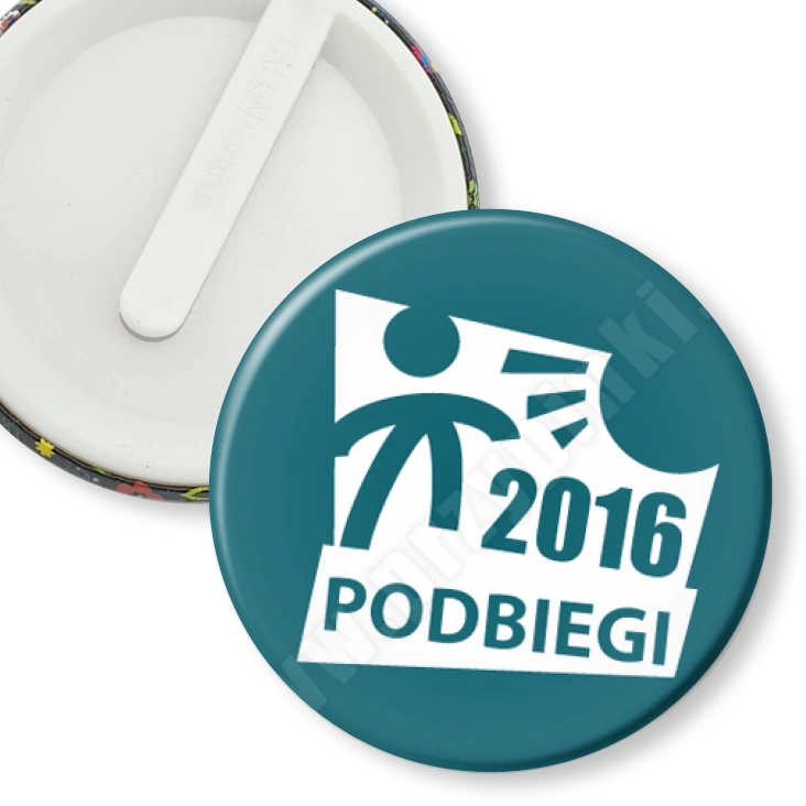 przypinka klips Podbiegi 2016