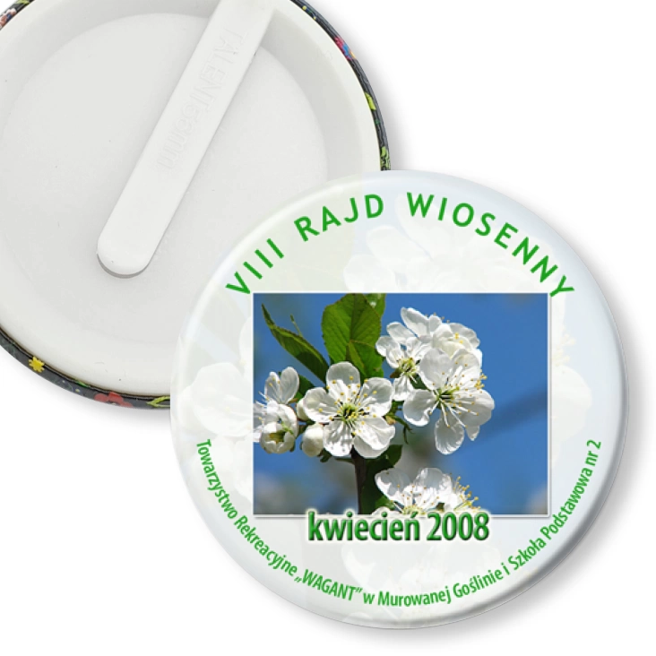 przypinka klips Rajd Wiosenny