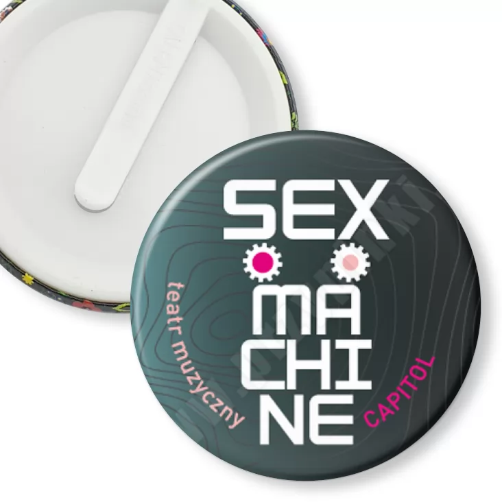 przypinka klips Sex Machine