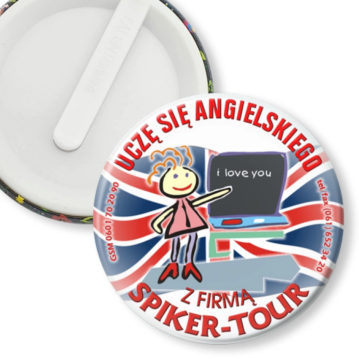 przypinka klips Spiker-Tour