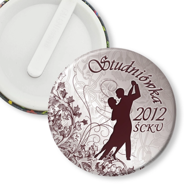 przypinka klips Studniówka 2012 - ŚCKU