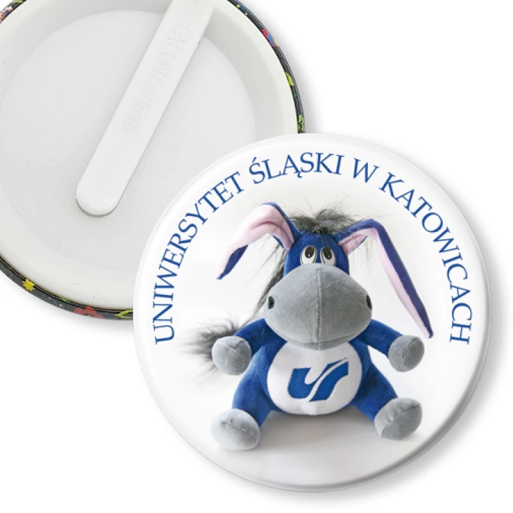 przypinka klips Uniwersytet Śląski w Katowicach