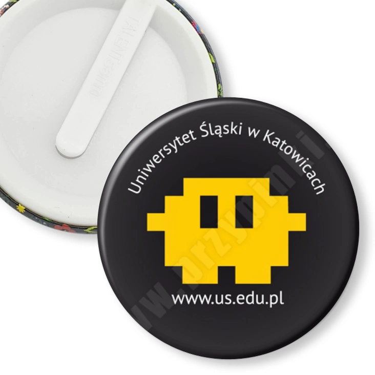przypinka klips Uniwersytet Śląski w Katowicach