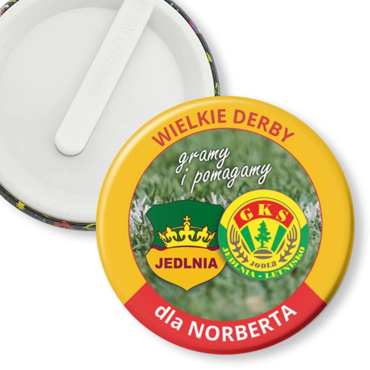 przypinka klips Wielkie derby