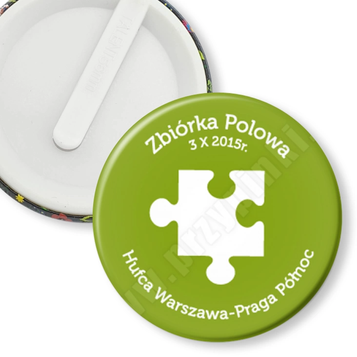 przypinka klips Zbiórka polowa