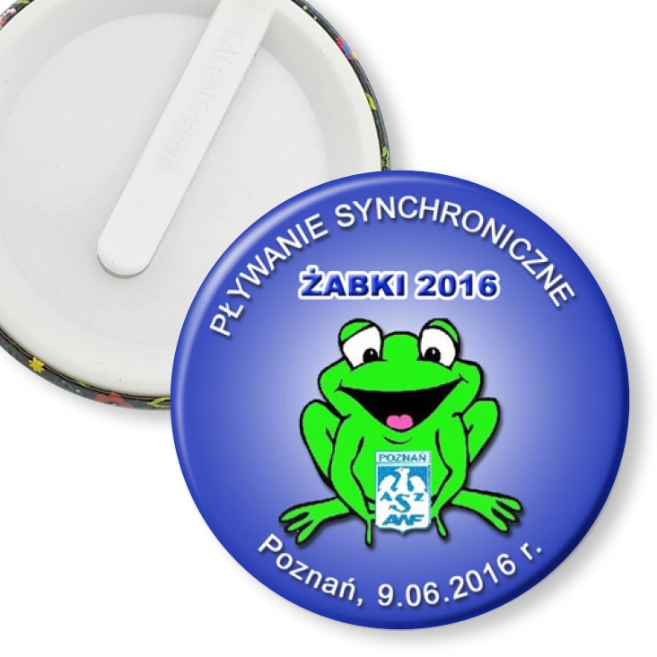 przypinka klips Pływanie synchroniczne