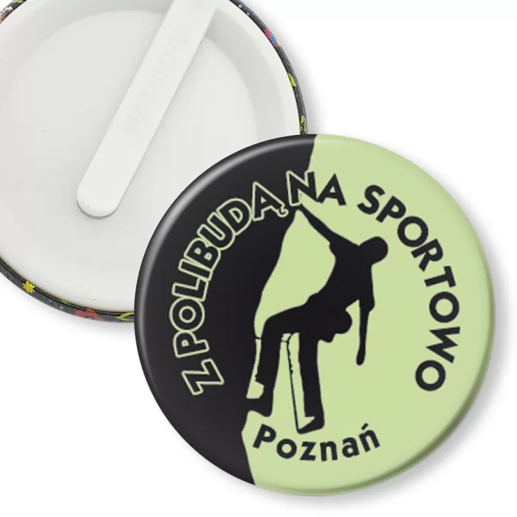 przypinka klips Politechnika Poznańska - Wspinaczka