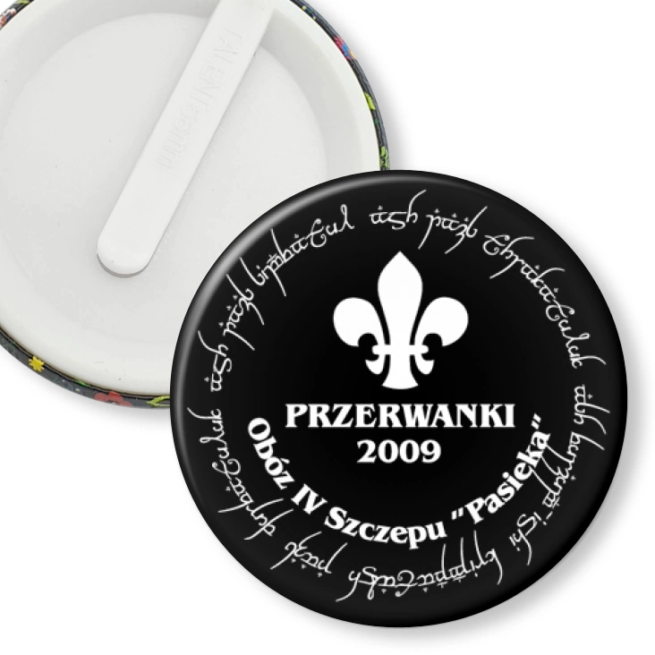 przypinka klips Przerwanki 2009