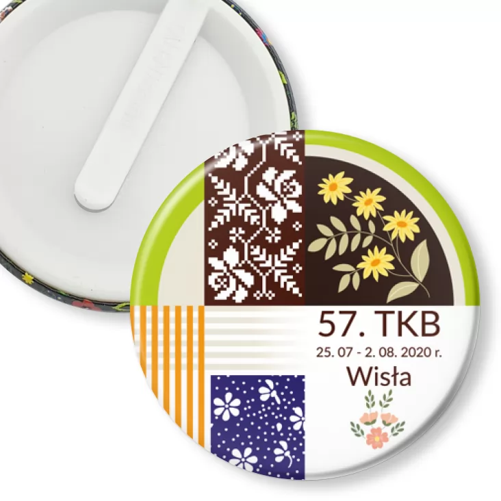 przypinka klips 57. TKB