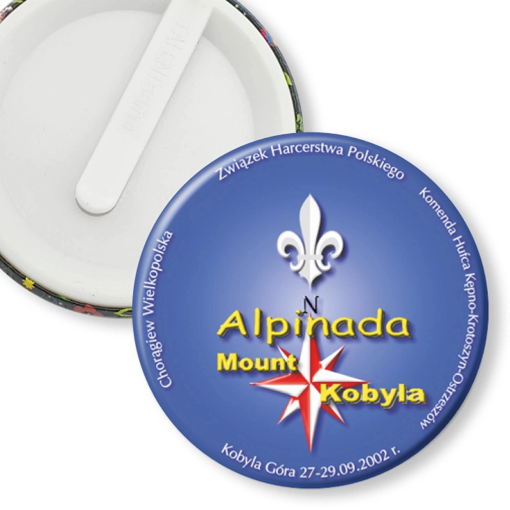 przypinka klips Alpinada Mount Kobyla