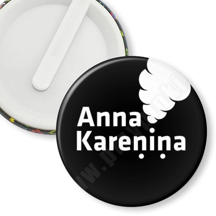 przypinka klips Anna Karenina