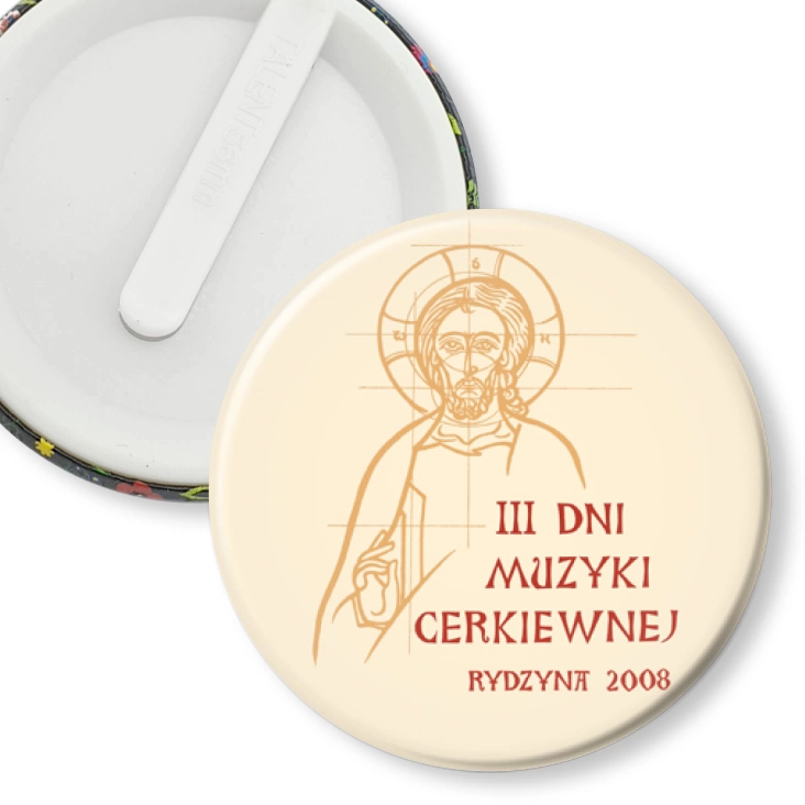 przypinka klips Dni Muzyki Cerkiewnej Rydzyna