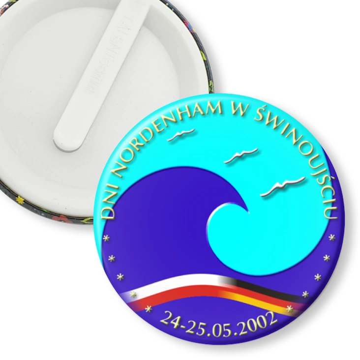 przypinka klips Dni Nordenham w Świnoujściu