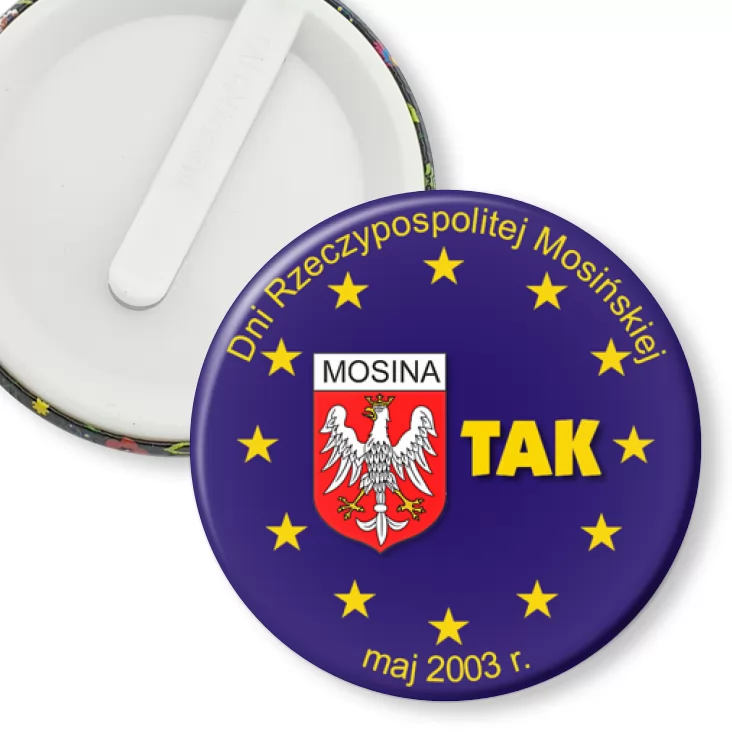 przypinka klips Dni Rzeczypospolitej Mosińskiej
