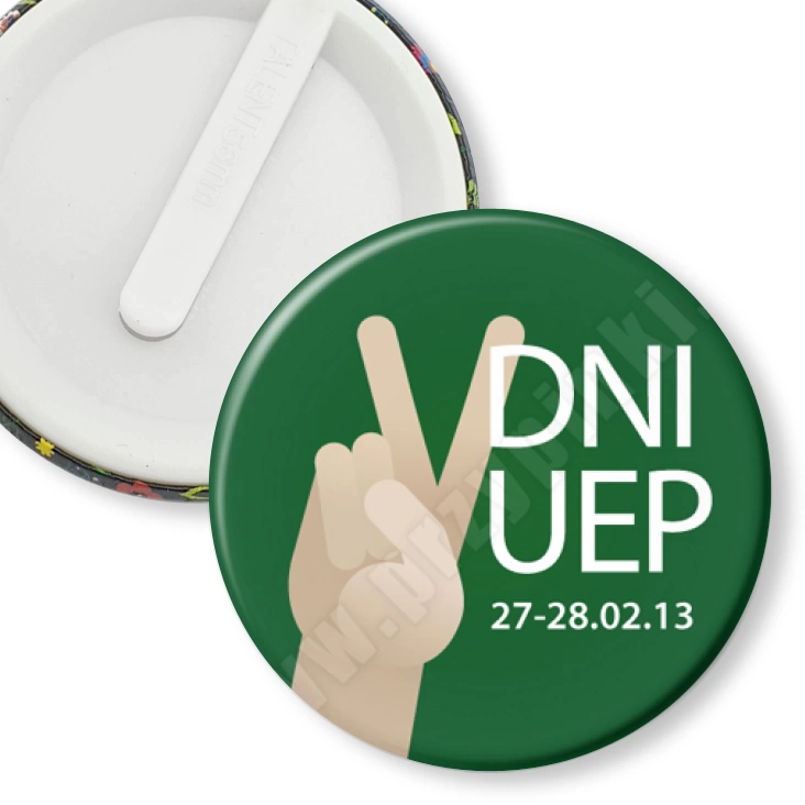 przypinka klips Dni UEP