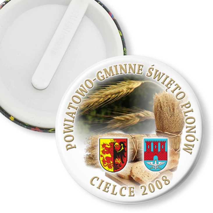 przypinka klips Dożynki Warta