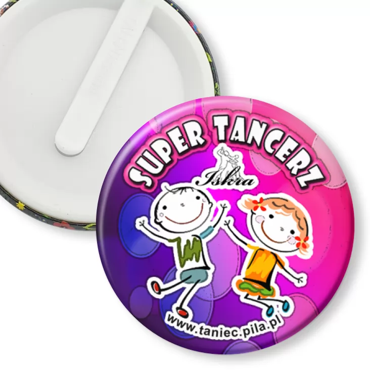 przypinka klips Iskra - Super Tancerz
