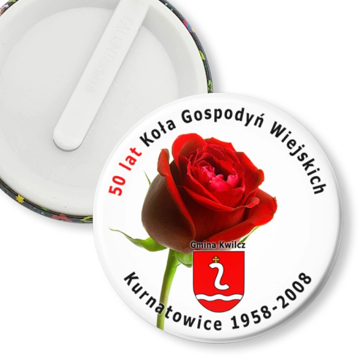 przypinka klips KGW Kurnatowice