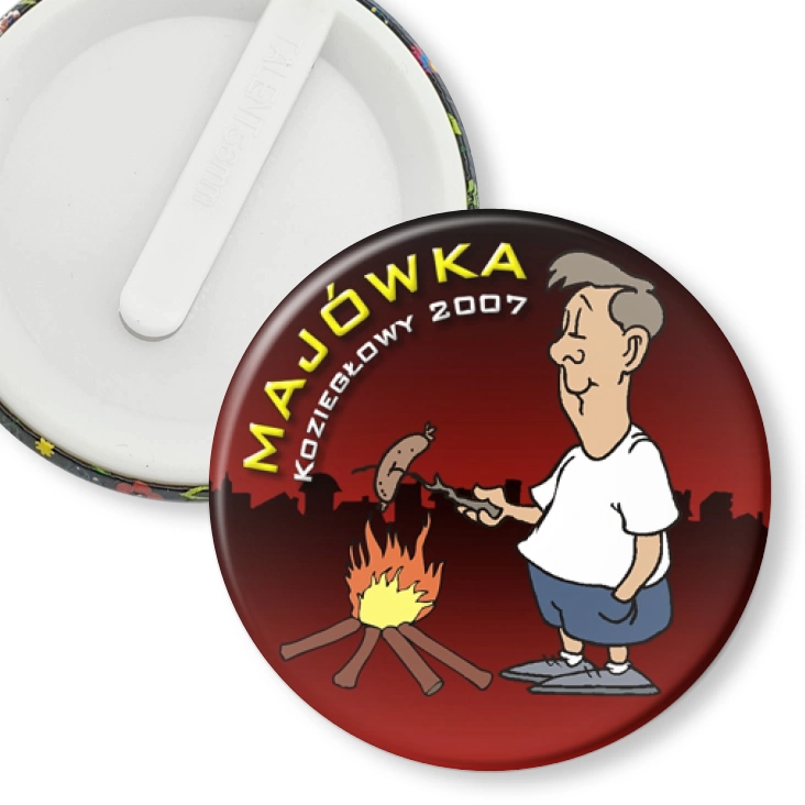 przypinka klips Koziegłowy - Majówka 2007