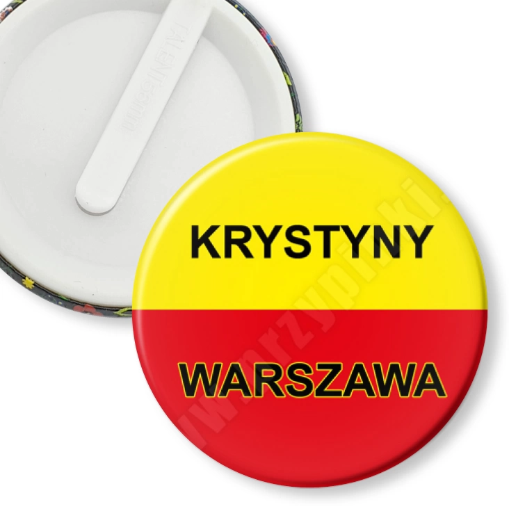 przypinka klips Krystyny