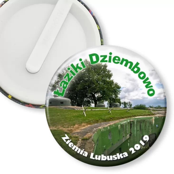 przypinka klips Łaziki Dziembowo