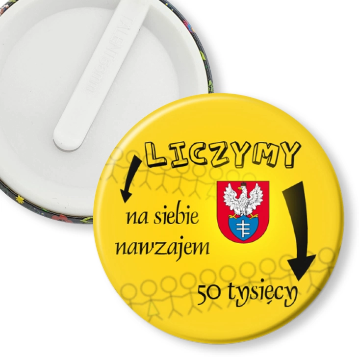 przypinka klips Legionowo 50 tys. C