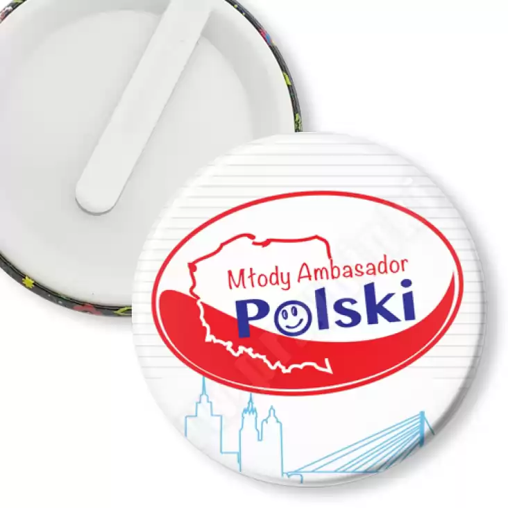 przypinka klips Młody Ambasador Polski
