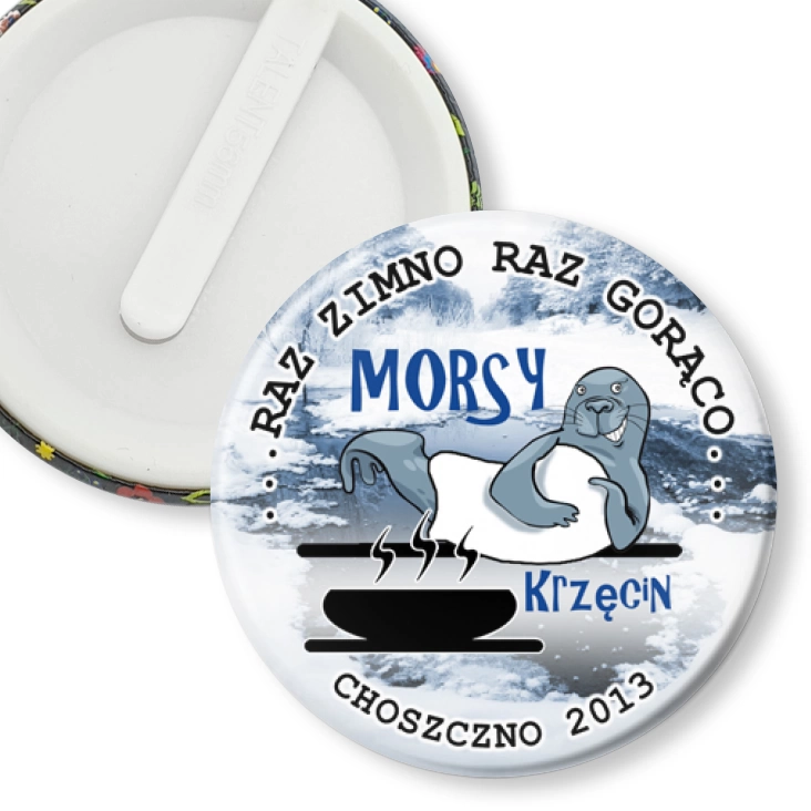 przypinka klips Morsy Krzęcin