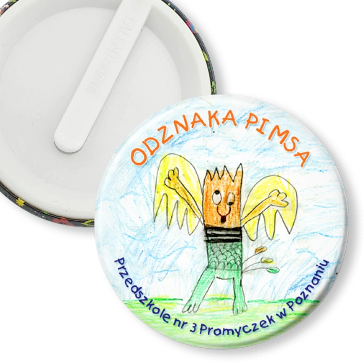przypinka klips Odznaka Pimsa
