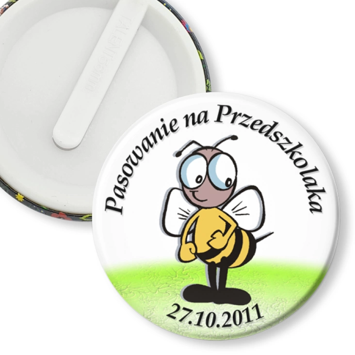 przypinka klips Pasowanie na przedszkolaka
