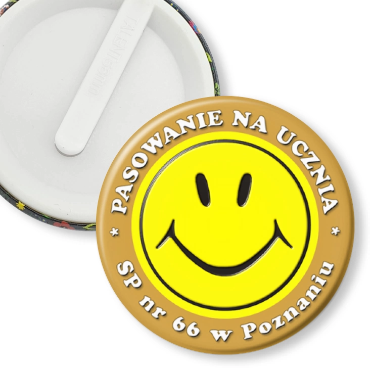 przypinka klips Pasowanie SP66 Poznaniu