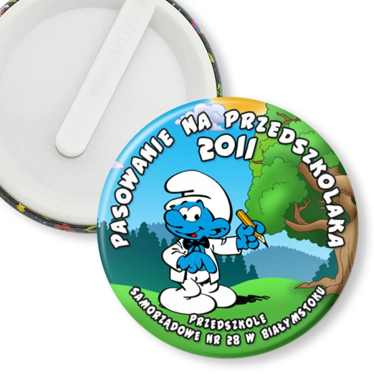 przypinka klips Przedszkole nr 28 w Białymstoku