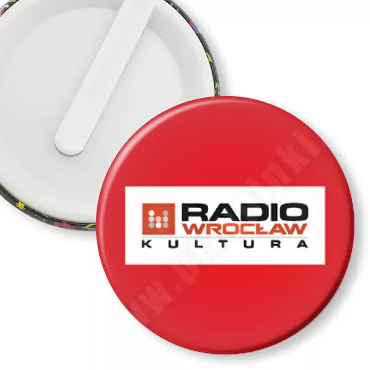 przypinka klips Radio Wrocław Kultura