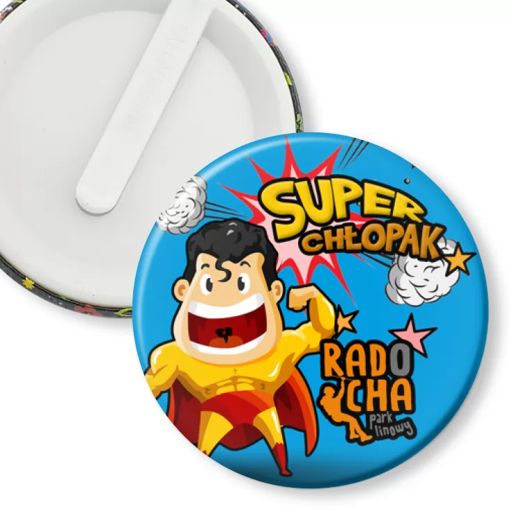 przypinka klips Radocha - Super Chłopak