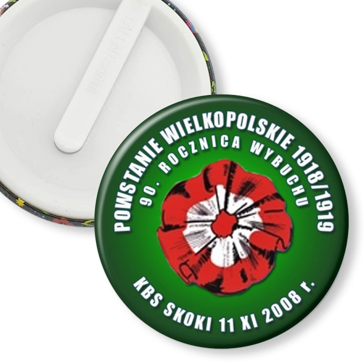 przypinka klips Rocznica Wybuchu Powstania Wielkopolskiego