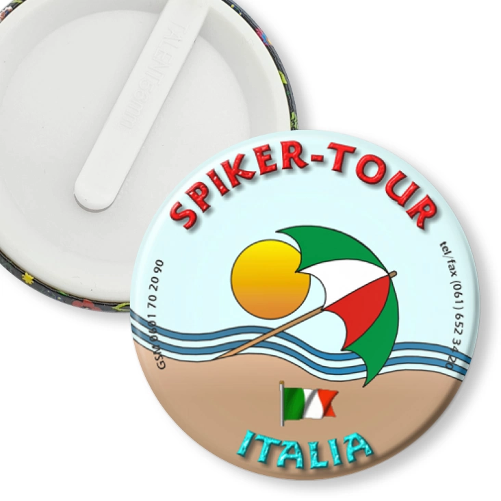 przypinka klips Spiker-Tour Italia