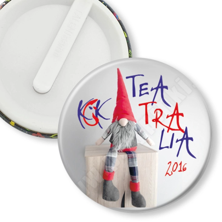 przypinka klips Teatralia 2016