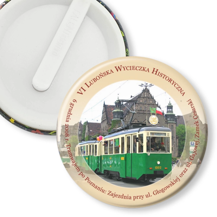przypinka klips VI Lubońska Wycieczka Historyczna