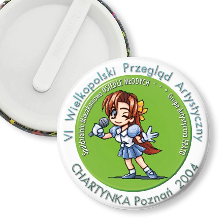 przypinka klips VI Wielkopolski Przegląd Artystyczny
