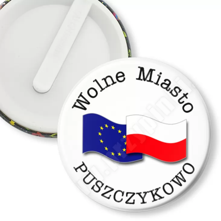 przypinka klips Wolne Miasto