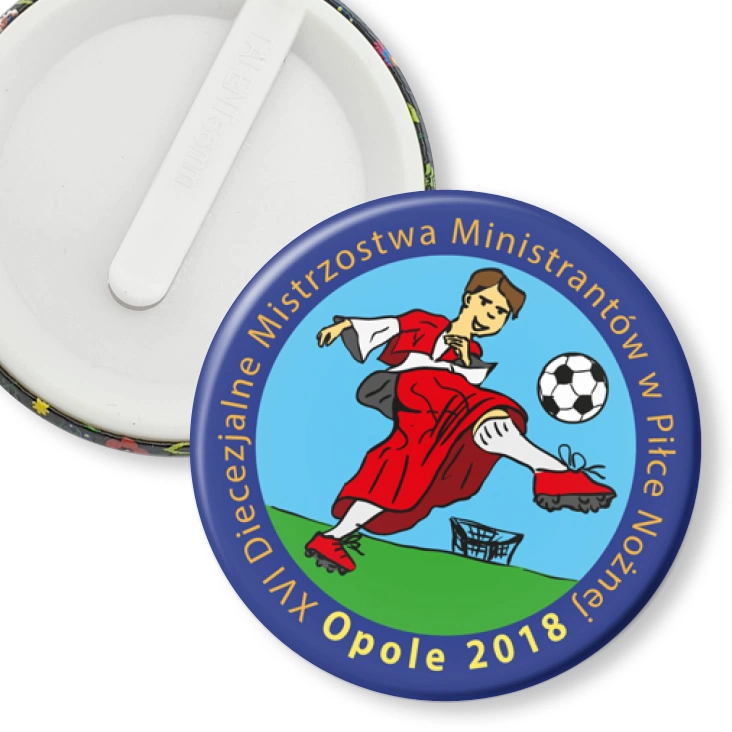 przypinka klips XVI Diecezjalne Mistrzostwa Ministrantów