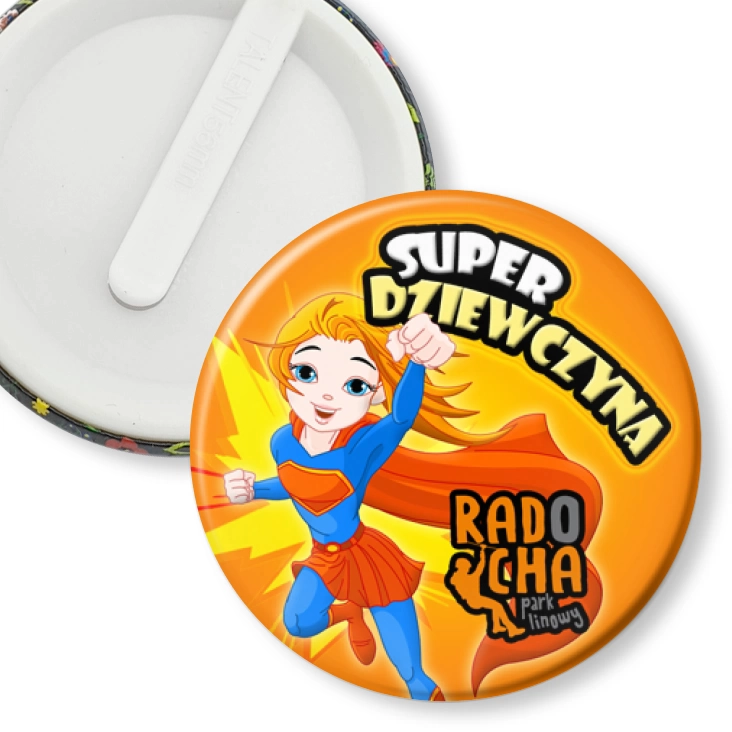 przypinka klips Radocha - Super Dziewczyna