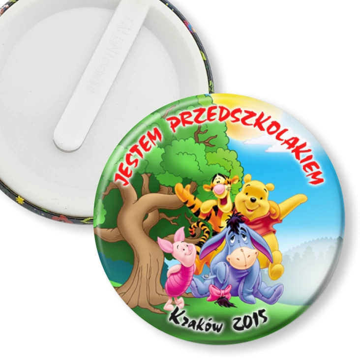 przypinka klips Samorządowe Przedszkole nr 2